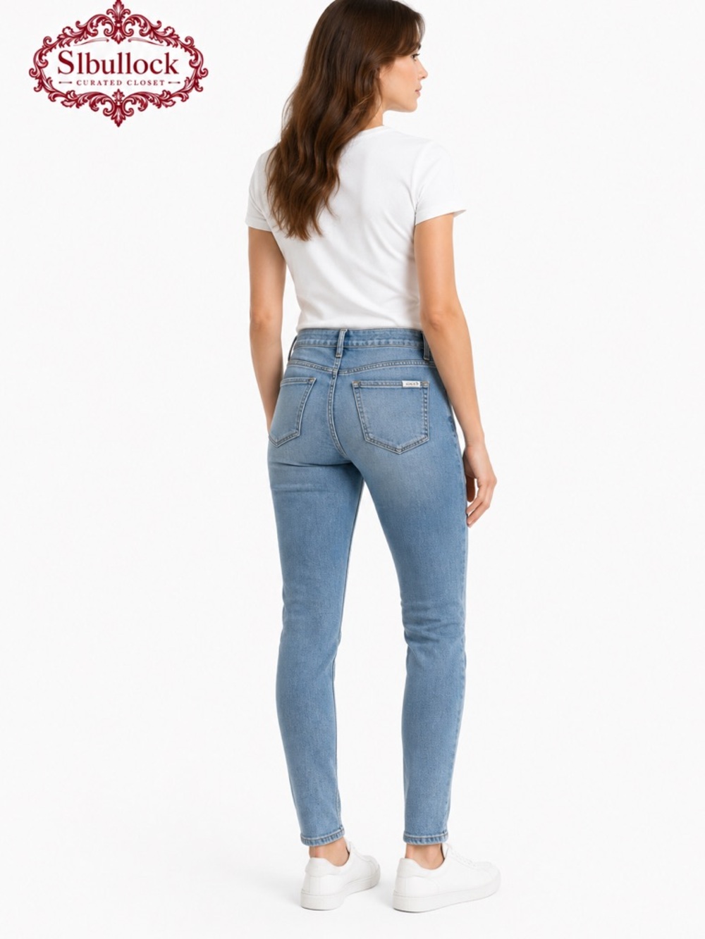 Joe’s Jeans Size 27 Skinny Jeans Light Wash Mid Rise Stretch Denim - Picture 2 of 9